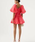 Aje Joan Puff Sleeve Mini Dress - Dresses