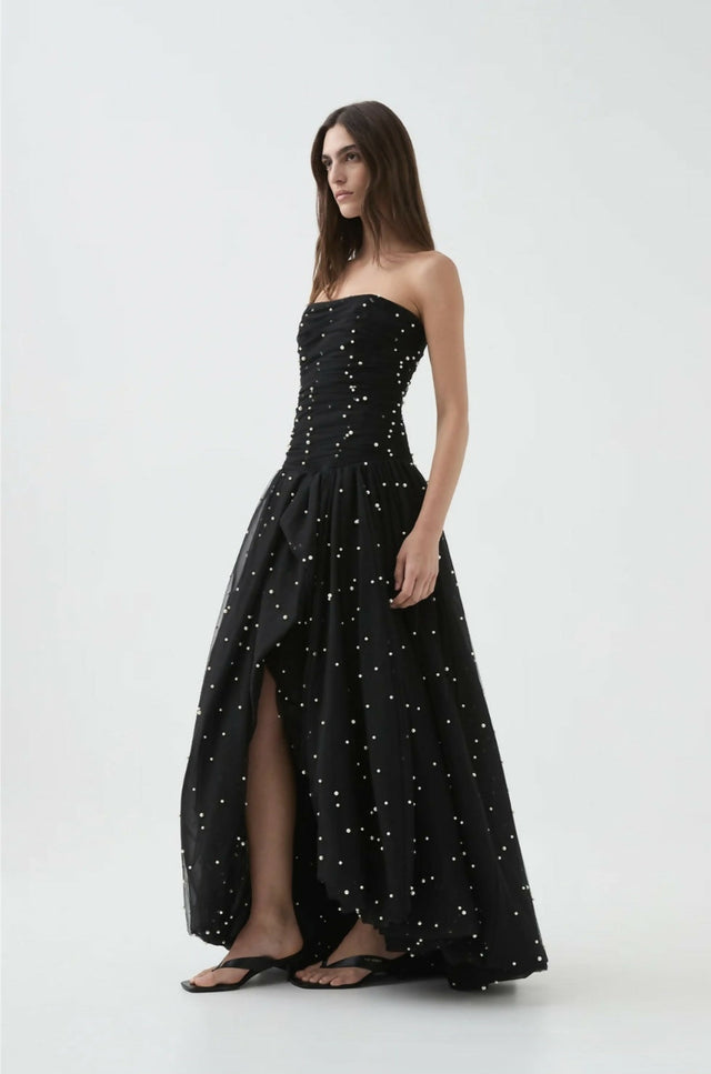 Aje Juniper Gown Size 12 - Black / 12 - Dresses