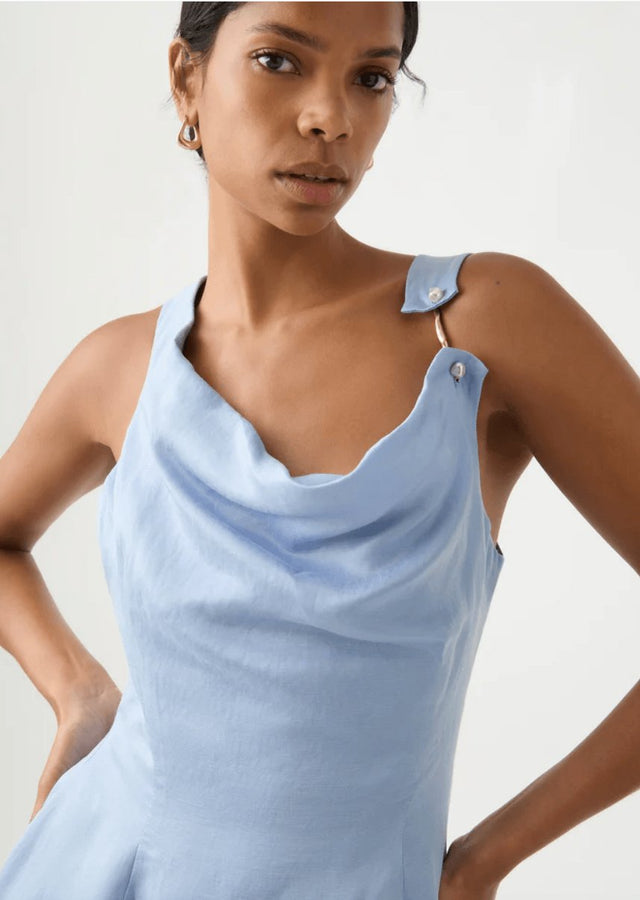 Aje Liberty Asymmetric Mini Dress for Hire | Passion For Fashion Aje Liberty Asymmetric Mini Dress for Hire | Passion For Fashion