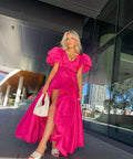 Aje Manifestation Gown - 8 / Pink - Dresses