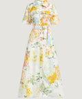 Aje Manon Midi Dress in Jardin - 10 / Print - Dresses