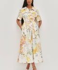 Aje Manon Midi Dress in Jardin - 10 / Print - Dresses