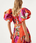 AJE - Aje Marcel Puff Sleeve Bodice & Matching Midi Skirt