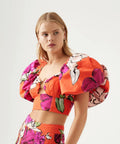 AJE - Aje Marcel Puff Sleeve Bodice & Matching Shorts
