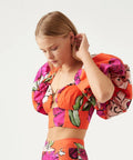 AJE - Aje Marcel Puff Sleeve Bodice & Matching Shorts