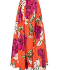 Aje Marcel Top And Lewis Skirt In Vivid Camellia - Dresses