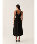 AJE Marisole Knit Midi Dress - 4 / Black - Dresses