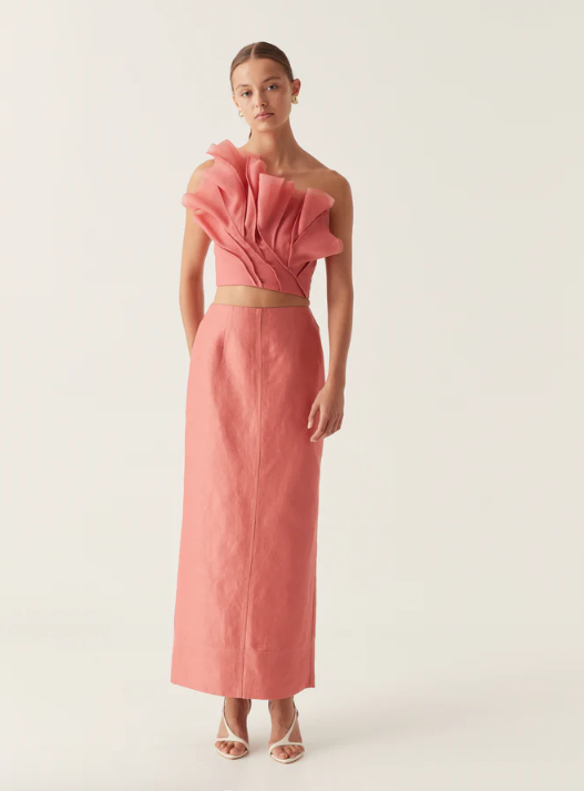 Aje Mary Column Maxi Skirt & Top / 6 & 8 - Outfit Sets