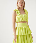 AJE - Aje Medina Maxi Skirt and Top Green