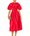 Aje Mimosa Dress - 12 / Red - Dresses