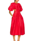Aje Mimosa Dress - 12 / Red - Dresses
