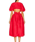Aje Mimosa Dress - 12 / Red - Dresses