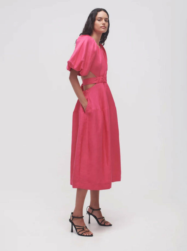 Aje Mimosa Midi - Sale - 16 / Pink - Dresses