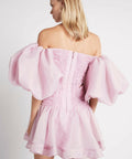 Aje Myriad Mini Dress Pink - Dresses