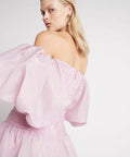 Aje Myriad Mini Dress Pink - Dresses