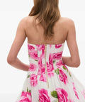 Aje Olea Bubble Hem Mini Dress - 10 / Floral - Dresses