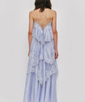 Aje Ophelia Lace Gown Dress French Blue Size 6 & 8 - Dresses
