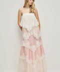 Aje Ophelia Lace Gown in Multi - Dresses