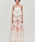 Aje Ophelia Lace Gown Pink - Dresses