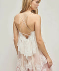 Aje Ophelia Lace Gown Pink - Dresses