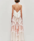 Aje Ophelia Lace Gown Pink - Dresses