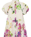 Aje Pablo Smock Mini Dress - 6 / Multi - Dresses