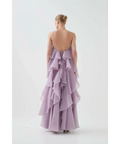 Aje Pandorea Layered Maxi Dress Size 12 Lilac - 12 / Lilac - Dresses