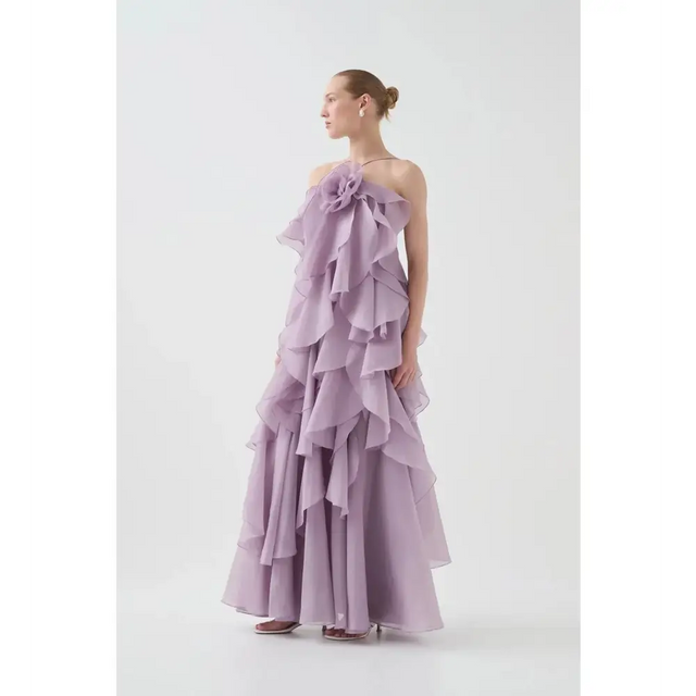 Aje Pandorea Layered Maxi Dress in Lilac Size AU 6 - 6 / Lilac - Dresses