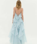 AJE Pandorea Layered Maxi Silver Blue - 6 / Blue - Dresses