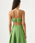 Aje Paradiso Midi Skirt & Thea Crop - 8 / Green - Outfit Sets