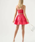 AJE - Aje Pepper Ruched Crop Bodice & Calder Mini Skirt