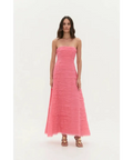 Aje Pink Soundscape Maxi - 4 / Pink - Dresses