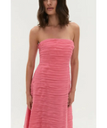 Aje Pink Soundscape Maxi - 4 / Pink - Dresses