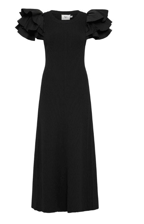 AJE - Aje Questa Puff Midi Dress