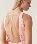 Aje Quintette Backless Midi Dress Pink Size AU 12 - 12 / Pink - Dresses