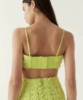 AJE - Aje Quintette Textured Midi Skirt & Bralette