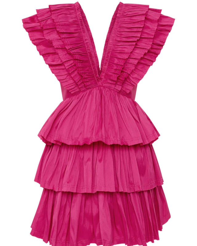 AJE - Aje Rhythmic Frilled Mini Dress