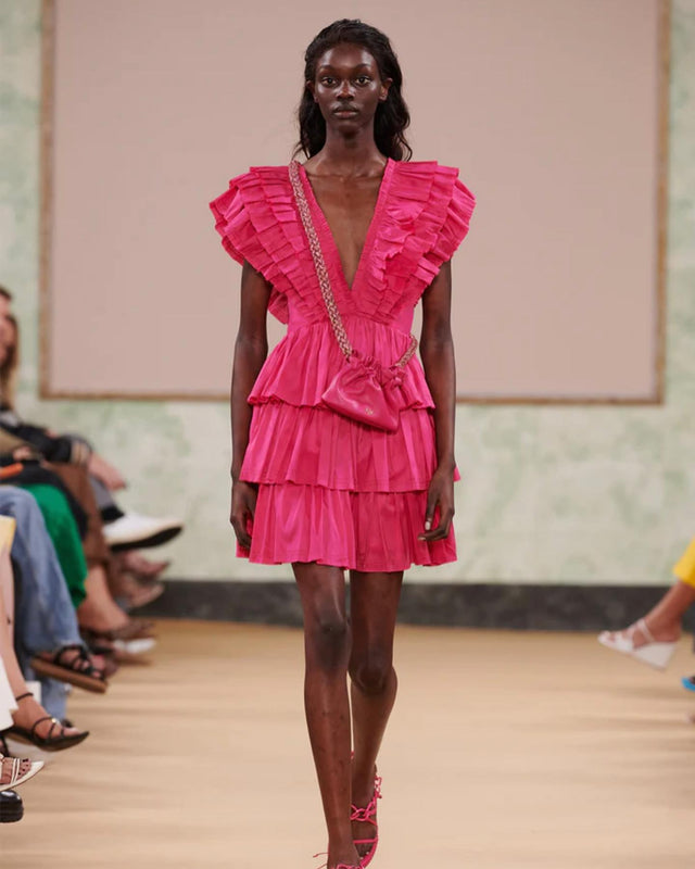 AJE - Aje Rhythmic Frilled Mini Dress