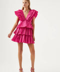 AJE - Aje Rhythmic Frilled Mini Dress