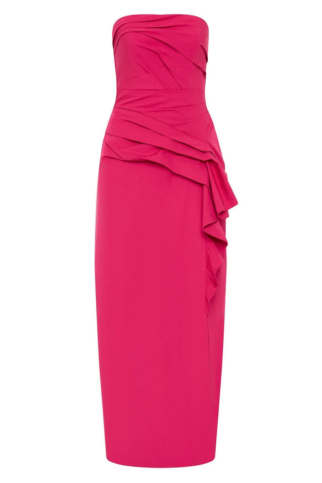 Aje Roma Draped Midi Dress Size 6 8 & 10 - Dresses