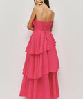 Aje Selestia Gown in Pink Magenta - Dresses