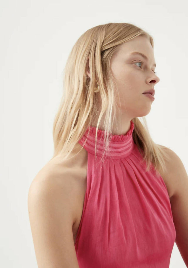 Aje Sienna Maxi Dress in Berry Pink - 10 / Pink - Dresses