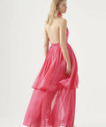 Aje Sienna Maxi Dress in Berry Pink - 10 / Pink - Dresses