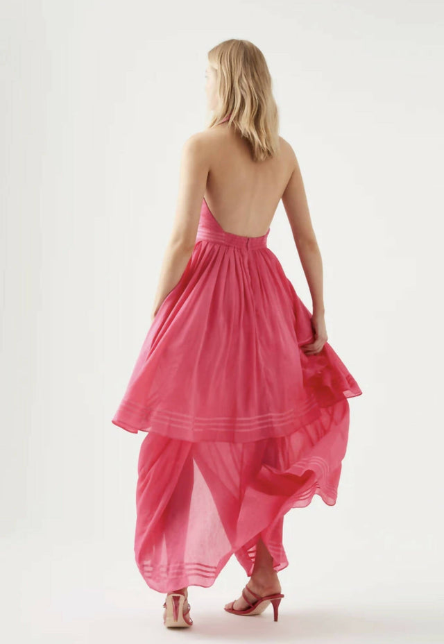 Aje Sienna Maxi Dress in Berry Pink - 10 / Pink - Dresses