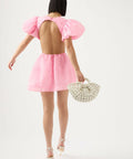 Aje Simplicity Cut out Mini Dress - 6 / Pink - Dresses