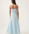 Aje Soundscape Maxi Dress Blue - Dresses