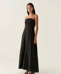 Aje Soundscape Maxi Dress in Black Size 8 - 8 / Black - Dresses