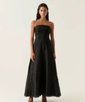 Aje Soundscape Maxi Dress in Black Size 8 - 8 / Black - Dresses