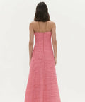 AJE Soundscape Maxi Dress in Guava Pink Size 10 & 12 - Dresses