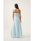 Aje Soundscape Maxi Dress Sea Breeze Size Au 6 - 6 / Blue - Dresses